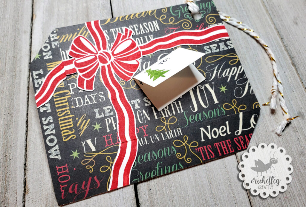 gift box tag