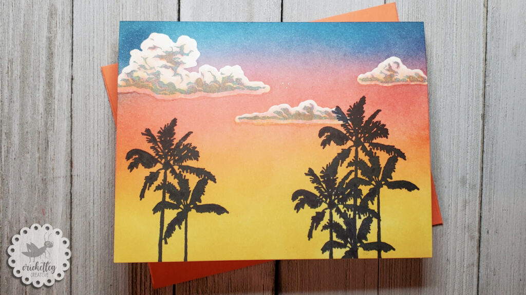 tropical sunset