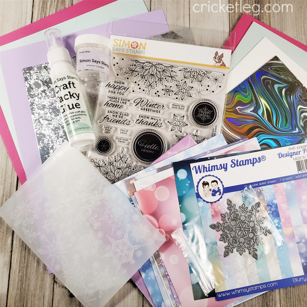 simon says stamp january card kit